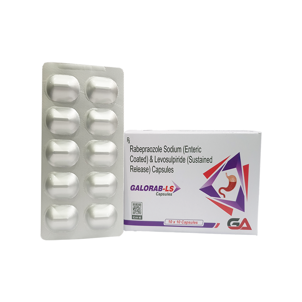 Galorab Ls | Rabeprazole Sodium (Enteric Coated) + Levosulpiride | Main Image