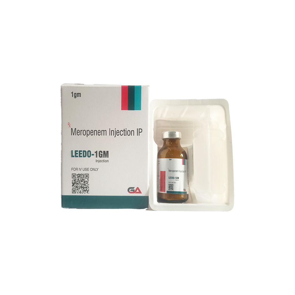 Leedo 1gm | Meropenem Injection IP 1gm | Main Image