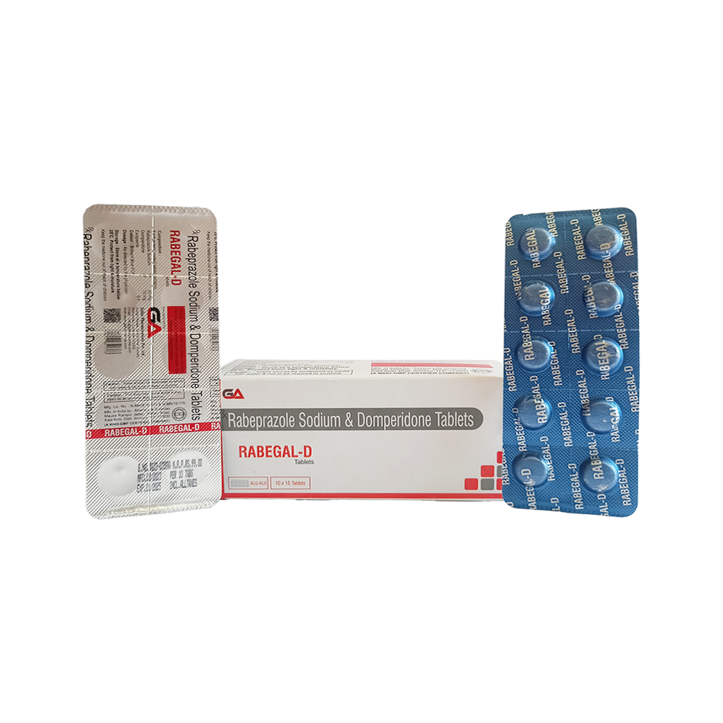 Rabegal D | Rabeprazole Sodium & Domperidone Tablets | Main Image